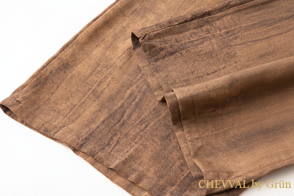 CHEVVAL 100% Seiden-Weithose Damen ·