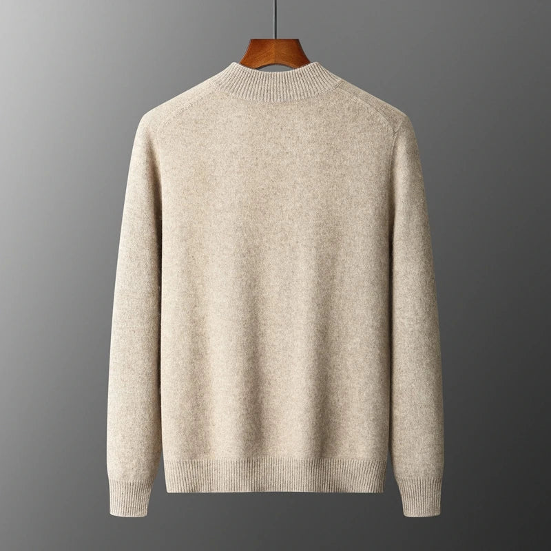 CHEVVAL Woll-Set Herren · Men's Wool Zip Cardigan & Pants 2-Piece Autumn Winter