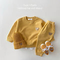 Baby & Kleinkind 2-teiliges Set – Bär-Sweatshirt & Hose, Herbst
