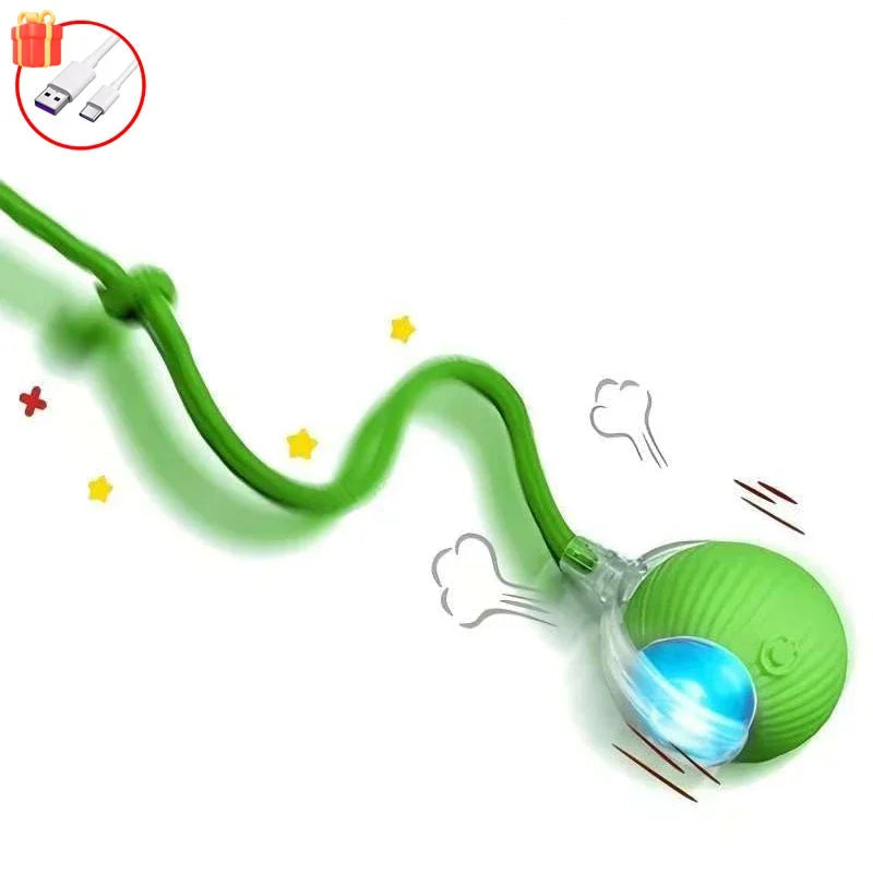 Interaktiver Katzenball mit Bewegungssensor – Automatisch & Aufladbar