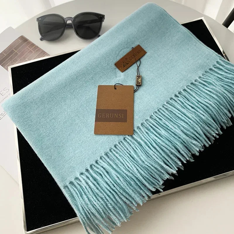 Damen Pashmina-Schal – Warm & Weich, Frühling/Herbst/Winter