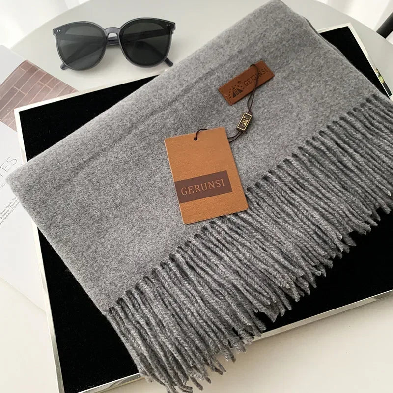 Damen Pashmina-Schal – Warm & Weich, Frühling/Herbst/Winter