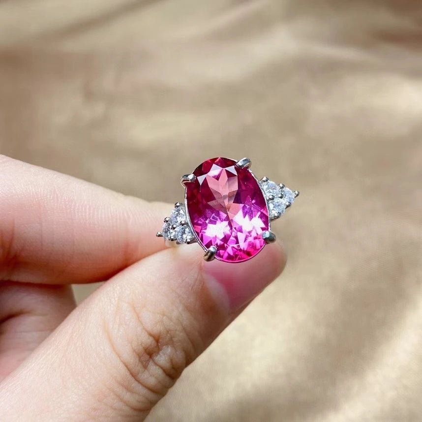 Echter Topas Ring · 925 Silber | Genuine Topaz Ring · 925 Silver