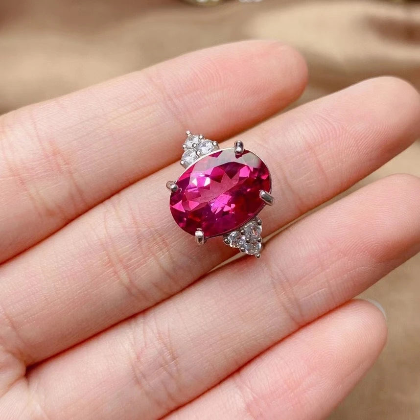 Echter Topas Ring · 925 Silber | Genuine Topaz Ring · 925 Silver