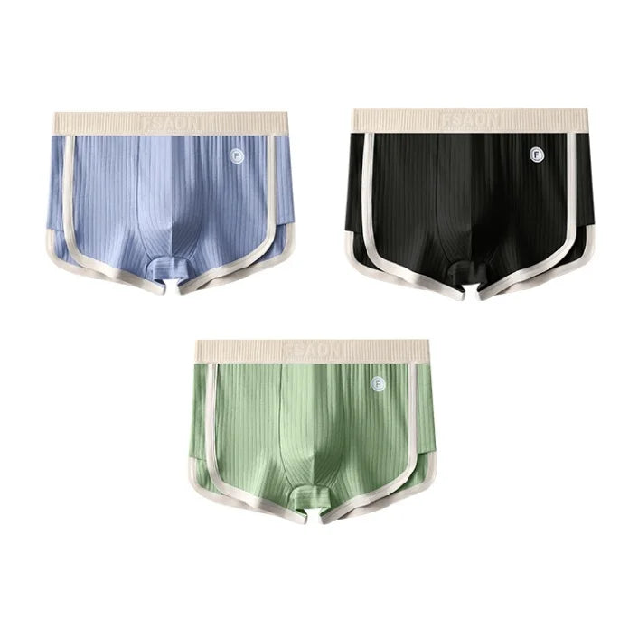 Herren Boxershorts aus Baumwolle | 3er Set – Atmungsaktiv & Komfortabel
