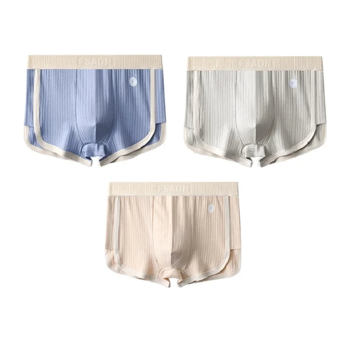 Herren Boxershorts aus Baumwolle | 3er Set – Atmungsaktiv & Komfortabel
